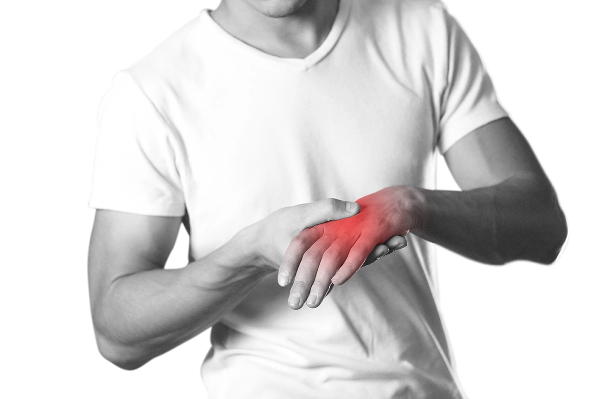 image depicting de quervain's Tenosynovitis